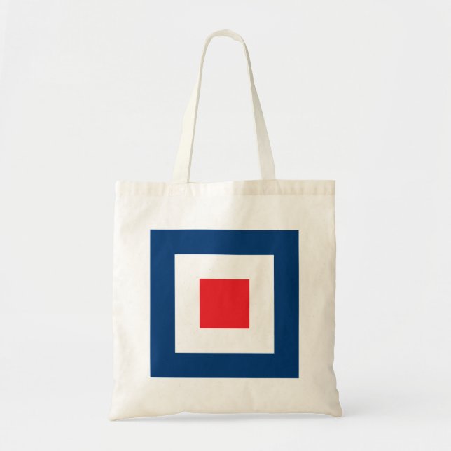 International Alphabet Flags W Tote Bag (Front)