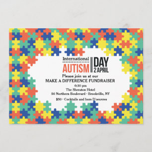 International Autism Day Invitation