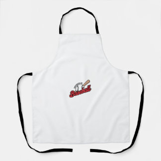 International Baseball Day Logo Apron