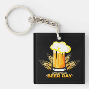 International Beer Day    Key Ring
