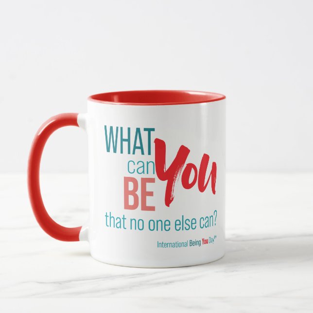 International Being You Day™ QuTwo-Tone Mug (Left)