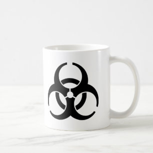 International Biohazard Warning Symbol Coffee Mug