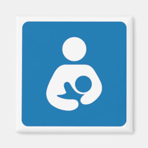 international breastfeeding symbol magnet