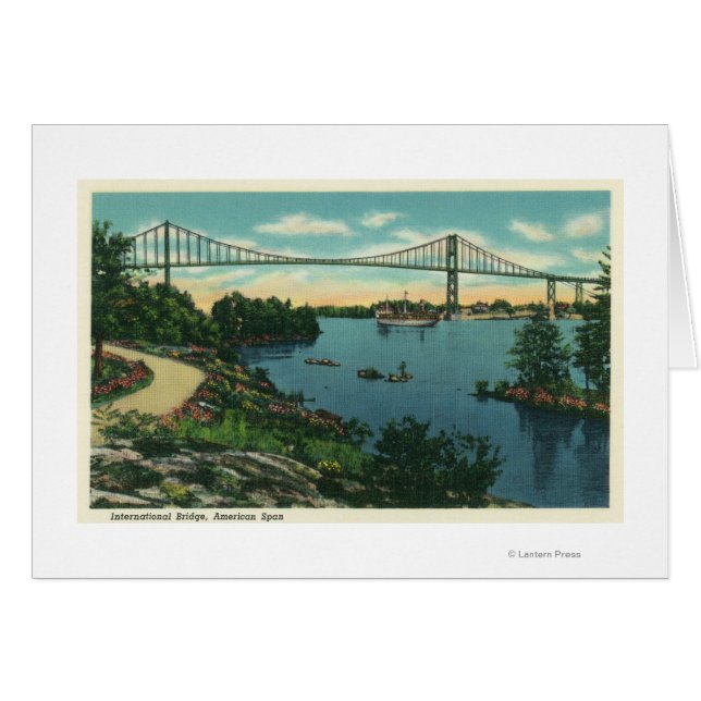 International Bridge American Span View # 2 (Front Horizontal)