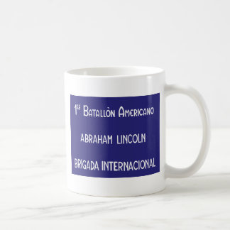 International Brigades Abraham Lincoln 1st Coffee Mug