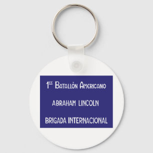 International Brigades Abraham Lincoln 1st Key Ring
