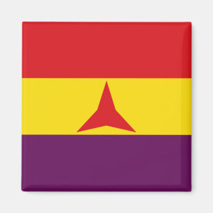 International Brigades Flag (Spanish Civil War) Magnet