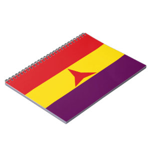 International Brigades Flag (Spanish Civil War) Notebook