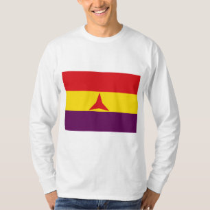 International Brigades Flag (Spanish Civil War) T-Shirt