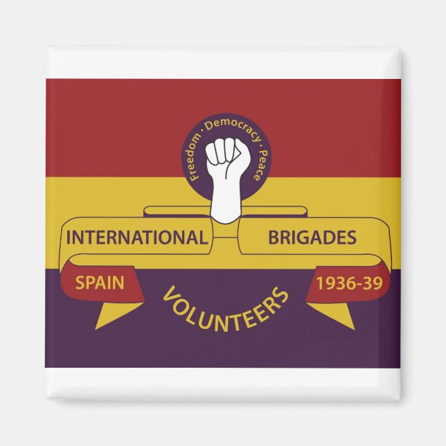 International Brigades Magnet (Front)