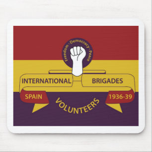 International Brigades mouse pad