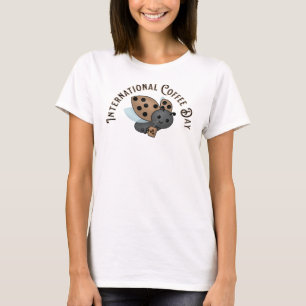 International Coffee Day Ladybug T-Shirt