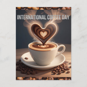 International Coffee Day Postcard