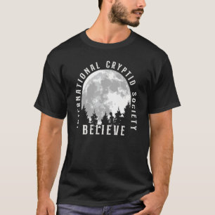 International Cryptid Society Ufo Extraterrestrial T-Shirt