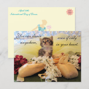 International Dance Day - April 29th - Postcard