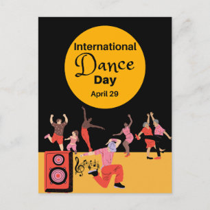 International Dance Day World Dance Day Postcard