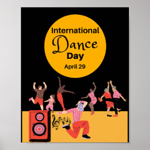 International Dance Day   World Dance Day Poster