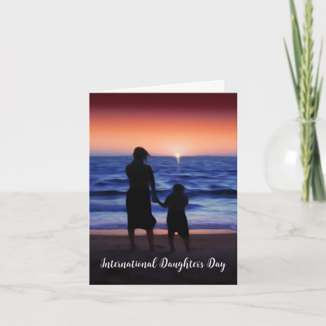 International Daughter's Day Card (Front)