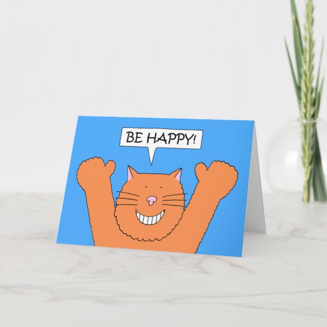 International Day of Happiness March 20th Card (Front)