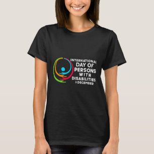 International Day of Persons with Disabilities 7 T-Shirt