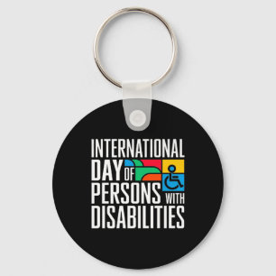 International Day Of Persons With Disabilities Pre Key Ring