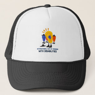 International Day of Persons with Disabilities Trucker Hat