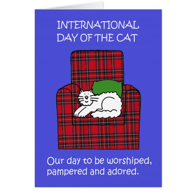 International Day of the Cat  August (Front)