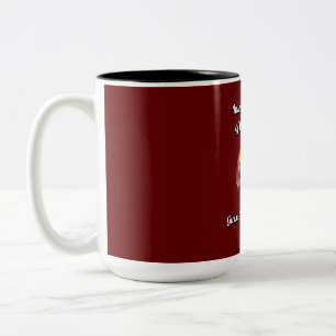 International Day of the Girl. chase Your Dreams. Two-Tone Coffee Mug