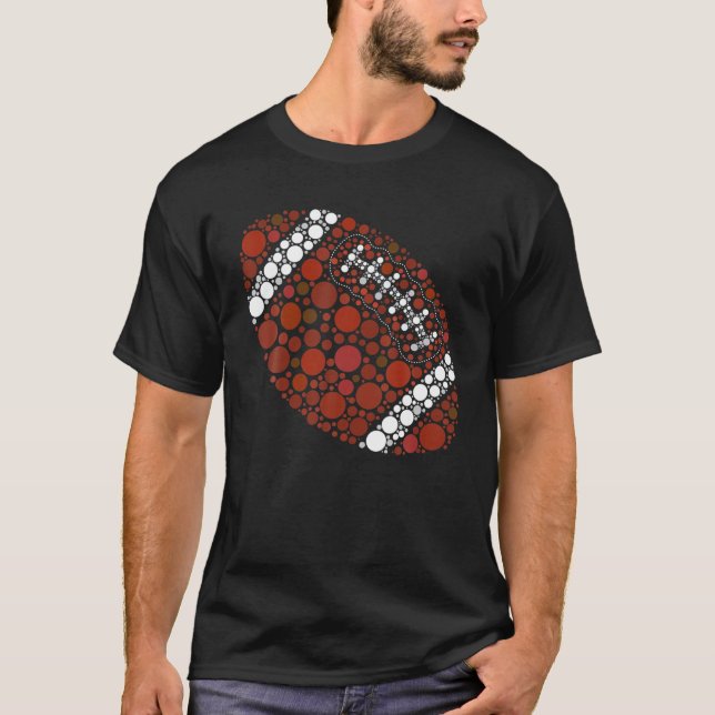 International Dot Day Football Sports Boys Girls T T-Shirt (Front)