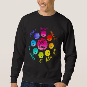 International Dot Day Make Your Mark See Where It Sweatshirt