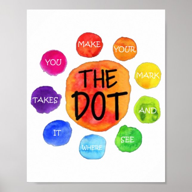 International dot day  poster (Front)