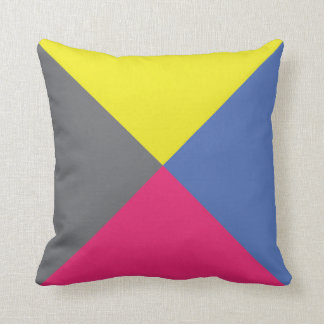 International Flag Code pillow- Letter Z (Zulu) Cushion
