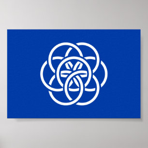 International Flag of Planet Earth Poster
