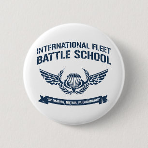 International Fleet Battle School Ender 6 Cm Round Badge
