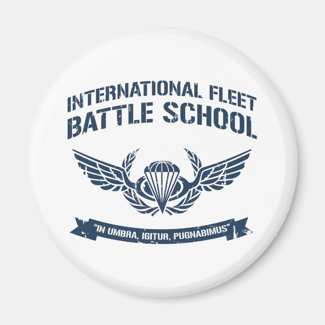 International Fleet Battle School Ender Magnet (Front)