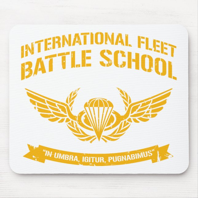 International Fleet Battle School Ender Mouse Mat (Front)