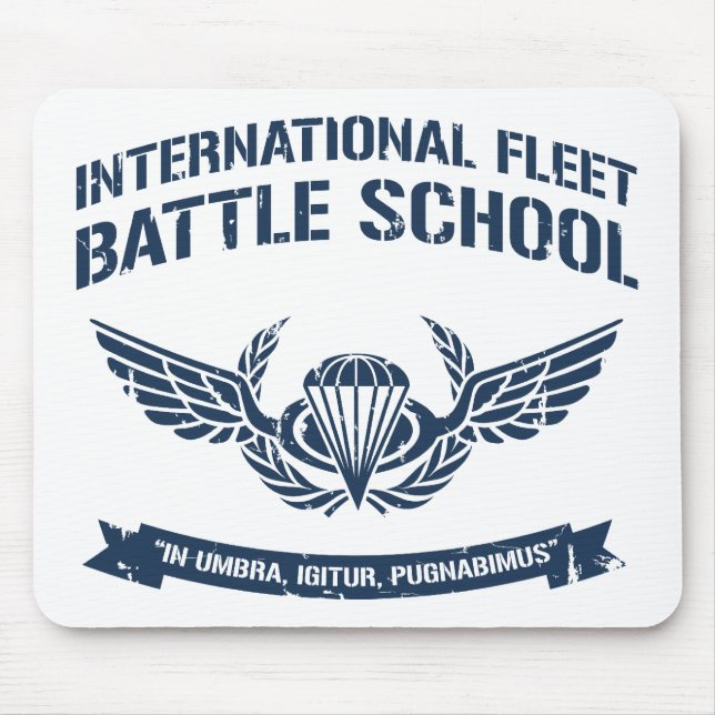 International Fleet Battle School Ender Mouse Mat (Front)