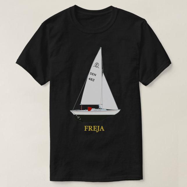 International Folkboat 462 x27Frejax27 T-Shirt (Design Front)