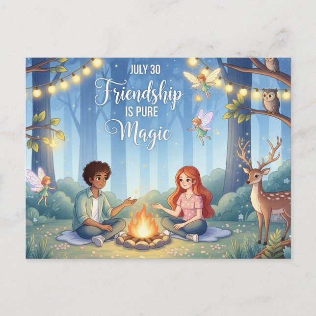 International Friendship Day Postcard (Front)