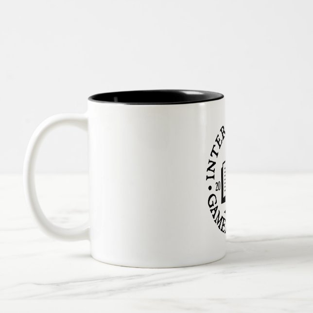 International Gamebook Day Two-Tone Mug (Left)