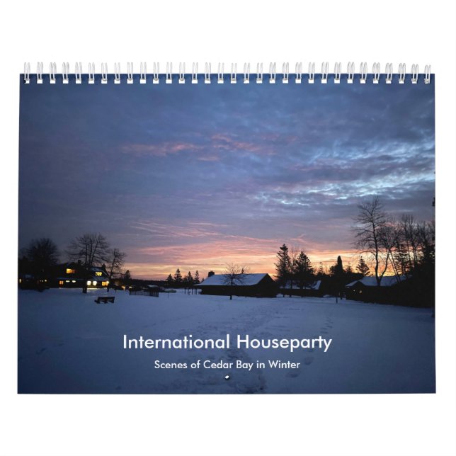International Houseparty wall calendar (Cover)