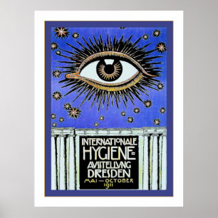International Hygiene Exposition~ Vintage Advert Poster