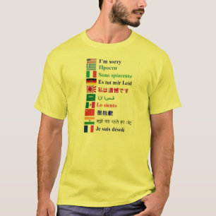 International 'I'm Sorry' Tee