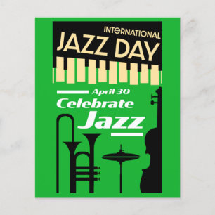 International jazz day April 30  Flyer
