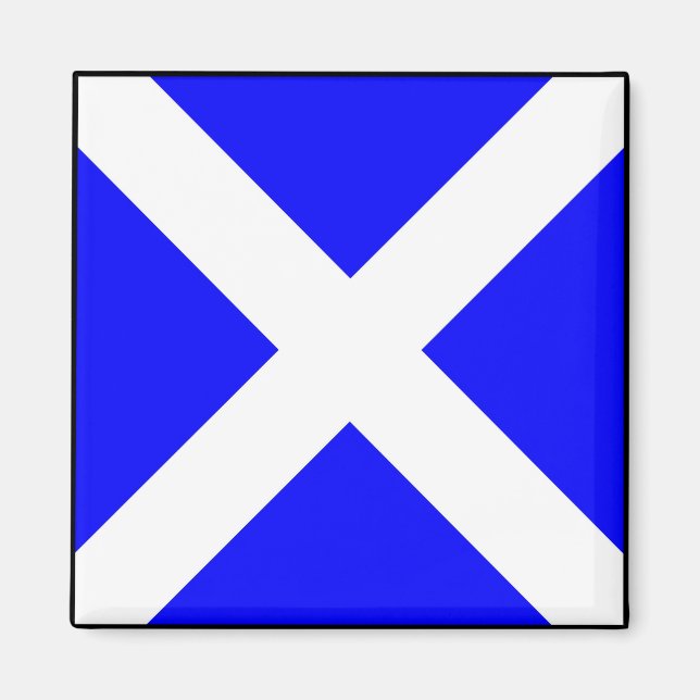 International maritime signal flag letter nautical magnet (Front)