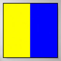 International maritime signal flag letter nautical