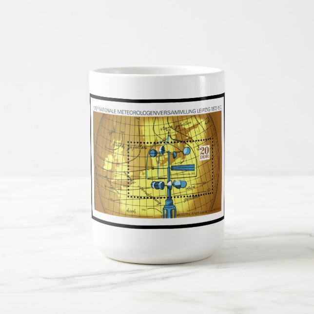 International Meteorologists Meeting, East Germany Coffee Mug (Center)