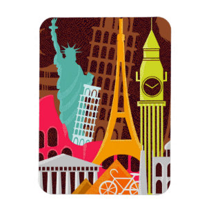 International Monuments Magnet