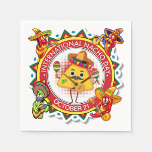 International Nacho Day Napkin