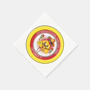 International Nacho Day Napkin